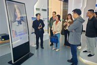 广西金融职业技术学院到米乐官网调研交流