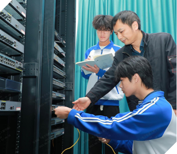 学生实训实景图