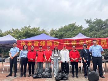 弘扬雷锋精神 共建美好校园—— 后勤基建处联合物业公司开展学雷锋志愿服务活动