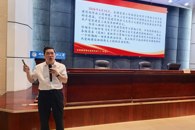 米乐官网纪委举办2026年纪检监察干部业务培训班（第二期）“清风柳职”大讲堂活动