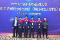 喜讯：米乐官网在2025年广西职业院校技能大赛斩获13金11银20铜