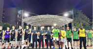 Guantang Police Officers and International Students from LZPU Engage in a Friendly Basketball Match