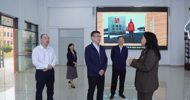 Lin Yu, Director of the Center for Vocational Education Development of the Ministry of Education Visits Our University