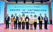 米乐官网当选全国自贸区（港）文旅产教融合共同体副理事长单位