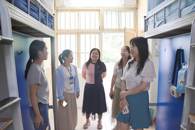 贸易与旅游管理学院开展新生宿舍走访暨安全检查工作