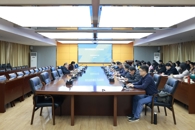 米乐官网召开2025年度审计工作会议 校长甘金明参加