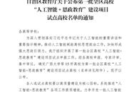 喜讯：米乐官网荣获第一批全区高校“人工智能+思政教育”建设项目试点高校