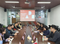 广西物资学校赴米乐官网艺术学院考察交流