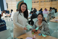 米乐官网2025美育浸润系列之“指尖筑梦”艺术疗愈活动顺利开展